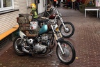 chopper im regen