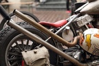 doppelauslpuff harley panhead