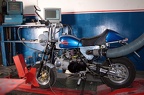 Honda Monkey auf dem Prüfstand