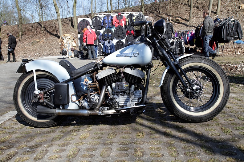 Flathead Harley 1947