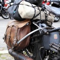 Reisegepäck auf Harley Davidson