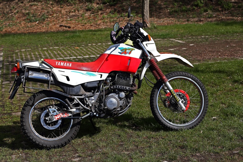 Die Yamaha XT 600 wurde in verschiedenen Varianten von 1984 bis 2003 gebaut yamaha_xt600_9710.jpg