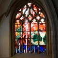 Buntes Kirchenfenster