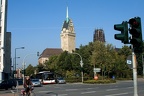 Kreuzung (2535 visits) Rathaus und Salvatorkirche von der Steinschen Gasse aus fotografiert. Kreuzung