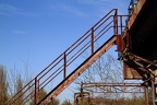 Treppe am Klärbecken