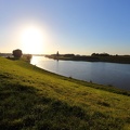 Sonnenuntergang am Rhein