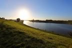 Sonnenuntergang am Rhein
