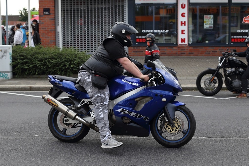 Holländischer Biker