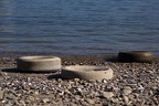 Dreirad (1766 visits) Am Rheinufer werden viele Reifen angeschwemmt. Warum sie im Rhein gelandet sind Dreirad