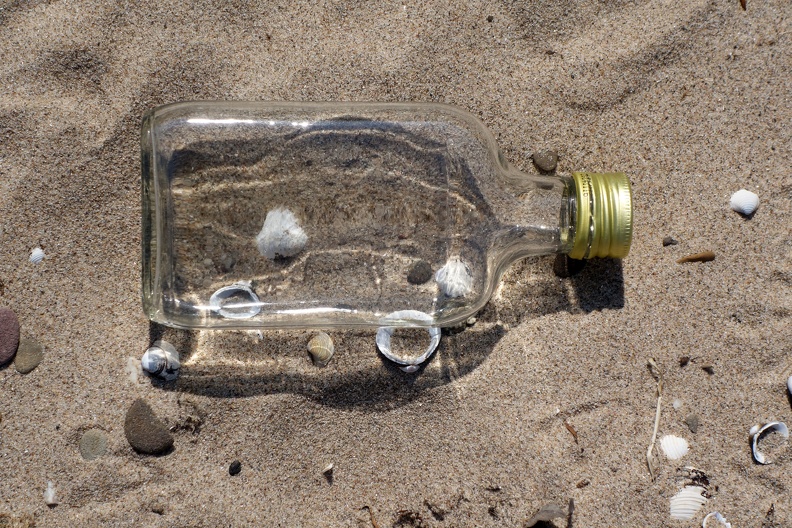 No message in a bottle