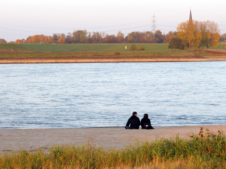 Paar am Rhein