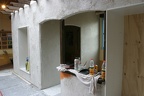 Neubau Cafe (2529 visits) Die Zwischenwand ist von Raimond Kahlen mittlerweile ebenfalls verputzt worden. Neubau Cafe
