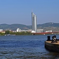 Donauinsel Ausblick