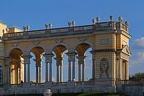 Gloriette im Abendlicht