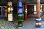 Bunte Säulen