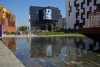 Spiegelung Unigebäude