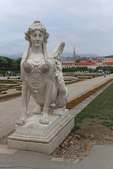 Sphingen-Statue