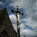 Holzkreuz mit Jesus