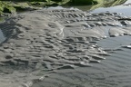 Sandfläche (3126 visits) Die Form der Wattfläche entstand als das Wasser bei Ebbe zurückging. Sandfläche