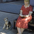 Die Dame und der Hund