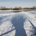 Auenbiotop im Winter