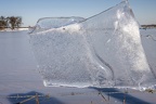 Eisspitze (1108 visits) Die Eisspitze wird von zwei Zaundrähten gehalten Eisspitze
