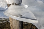Spitzes Eis (949 visits) Eisspitze am Pfahl Spitzes Eis