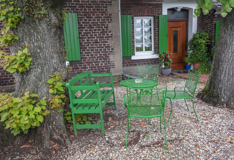 Vorgarten Bauernhaus 