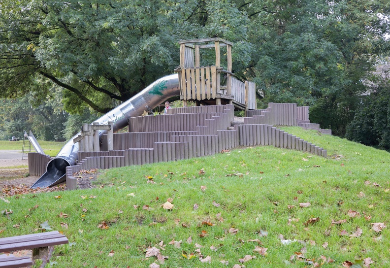 Rutsche im Freizeitpark