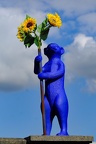 Stolzes Blaumännchen